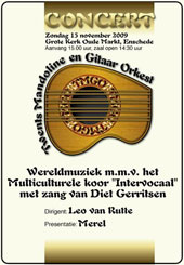 Optreden met Twents Mandoline en Gitaar Orkest